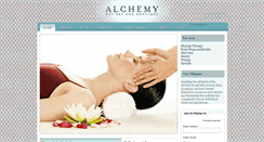 Desktop Screenshot of alchemyspaandboutique.com
